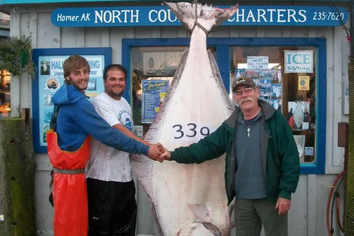 a group of people standing in front of a building