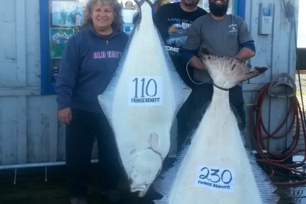 a group of people standing in front of a building